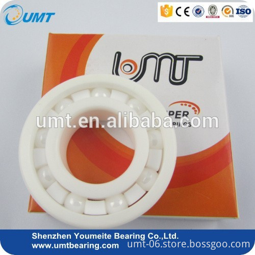 high speed and long life ceramic bearing 6200 with si3n4 bearing size 10*30*9